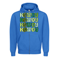 True Royal howdy st patrick s day Zipper Hoodie - MaliasSmallBusiness