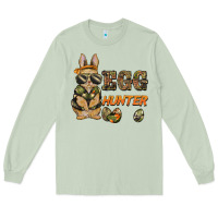 Matcha easter egg hunter rabbit bunny Long Sleeve Tee - BarkalooDesign