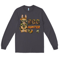Smoke easter egg hunter rabbit bunny Long Sleeve Tee - BarkalooDesign
