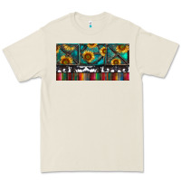 Bone Rusty Sunflowers with Cowhide and Turquoise Premium Tee - RanaPortraitStore