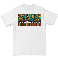 White Rusty Sunflowers with Cowhide and Turquoise Premium Tee - RanaPortraitStore
