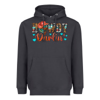 Smoke Western Howdy Darlin Heavyweight Hoodie - BundleAndBundleShop