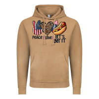 Vintage Camel peace love let's get it Vintage Hoodie - CowhideDigitalArt