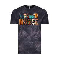 Cloud Black nurse fall Vintage Tee - JahusDesignShop