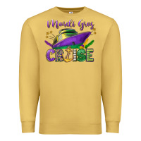 Antique Gold mardi gras cruise celebration Premium Sweatshirt - LillyAllenDesigns