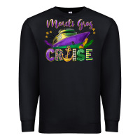 Black mardi gras cruise celebration Premium Sweatshirt - LillyAllenDesigns
