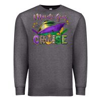 Charcoal Heather mardi gras cruise celebration Premium Sweatshirt - LillyAllenDesigns