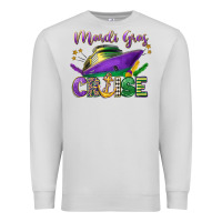 Dove Grey mardi gras cruise celebration Premium Sweatshirt - LillyAllenDesigns