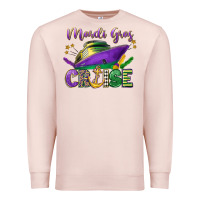 Pale Pink mardi gras cruise celebration Premium Sweatshirt - LillyAllenDesigns