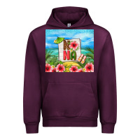 Mauve Wine summer nana Urban Hoodie - TumblerDesignByShophia