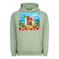 Pigment Oil Green summer nana Urban Hoodie - TumblerDesignByShophia