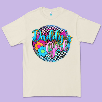 Daddy's Girl Premium Tee Designed By Zillion Design Studio