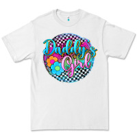 White daddy's girl Premium Tee - Zillion Design Studio