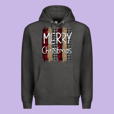 Merry Christmas Leopard Premium Hoodie Designed By Bettercallsaul