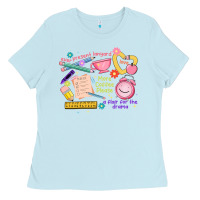 Baby Blue teacher stuff Ladies Tee - JahusDesignShop