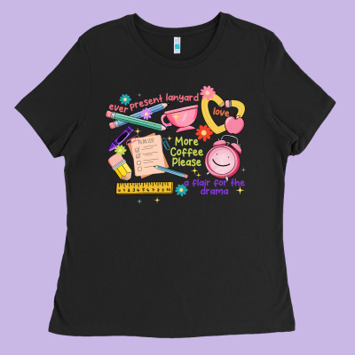 Teacher Stuff Ladies Tee Designed By Jahusdesignshop