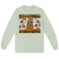 Matcha easter egg hunter  rabbit Long Sleeve Tee - BarkalooDesign