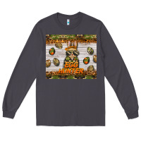 Smoke easter egg hunter  rabbit Long Sleeve Tee - BarkalooDesign