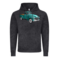 Vintage Black western truck 34 view Vintage Hoodie - FaDigitalArtStudio