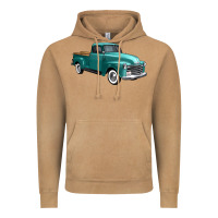 Vintage Camel western truck 34 view Vintage Hoodie - FaDigitalArtStudio