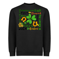 Black st patrick s day Heavyweight Sweatshirt - Artiststas
