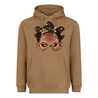 Afro Bantu Knots Hairstyles Messy Bun With Clasp Bbs  2 Heavyweight Hoodie | Teevron