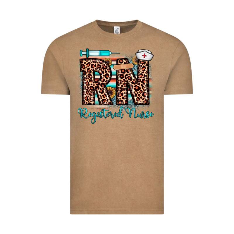 Rn Registered Nurse Vintage Tee by JahusDesignShop | Teevron