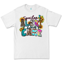 White spoiler alert i don't care Premium Tee - Zillion Design Studio