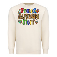 Sandshell proud autism mom design Premium Sweatshirt - LillyAllenDesigns