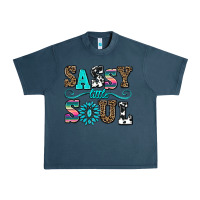 Midnight Navy sassy little soul Urban Heavy Tee - AdoDesignShop