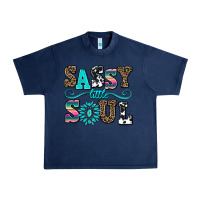 Navy sassy little soul Urban Heavy Tee - AdoDesignShop