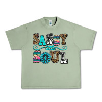 Oil Green sassy little soul Urban Heavy Tee - AdoDesignShop