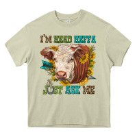 Mossy im head heffa just ask me Heavy Core Tee - texasbilliewilder