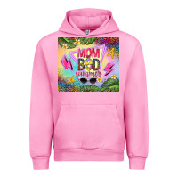 Fuchsia Pink mom bod summer Urban Hoodie - TumblerDesignByShophia