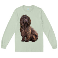 Matcha Boykin Spaniel Dog Long Sleeve Tee - LillyAllenDesigns