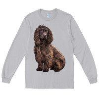 Moon Dust Boykin Spaniel Dog Long Sleeve Tee - LillyAllenDesigns