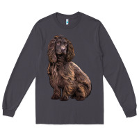 Smoke Boykin Spaniel Dog Long Sleeve Tee - LillyAllenDesigns