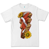 White sport football  lightning bolt Premium Tee - texasbilliewilder