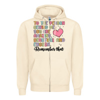 Sandshell to the person behind me Zipper Hoodie - MaliasSmallBusiness