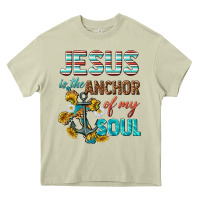 Mossy jesus is the anchor of my soul Heavy Core Tee - texasbilliewilder