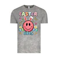 Cloud Rock easter vibes smiley face Vintage Tee - Artiststas