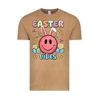 Vintage Camel easter vibes smiley face Vintage Tee - Artiststas