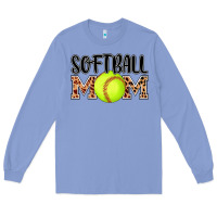 Colony Blue softball mom Long Sleeve Tee - AdoDesignShop