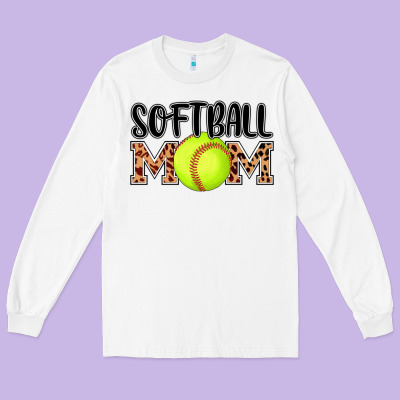 Softball Mom Long Sleeve Tee Designed By Adodesignshop