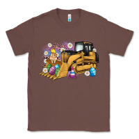 Chestnut easter bulldozer bunny egg leopard Classic Tee - Artiststas