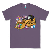 Lavender easter bulldozer bunny egg leopard Classic Tee - Artiststas