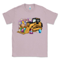 Lilac easter bulldozer bunny egg leopard Classic Tee - Artiststas