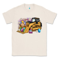 Natural easter bulldozer bunny egg leopard Classic Tee - Artiststas