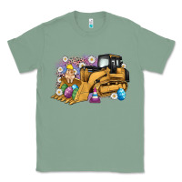 Sage easter bulldozer bunny egg leopard Classic Tee - Artiststas
