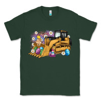 Sports Green easter bulldozer bunny egg leopard Classic Tee - Artiststas